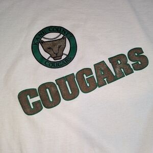Kane County Cougars Vintage 90s Single Stitch Men's Lg Tee